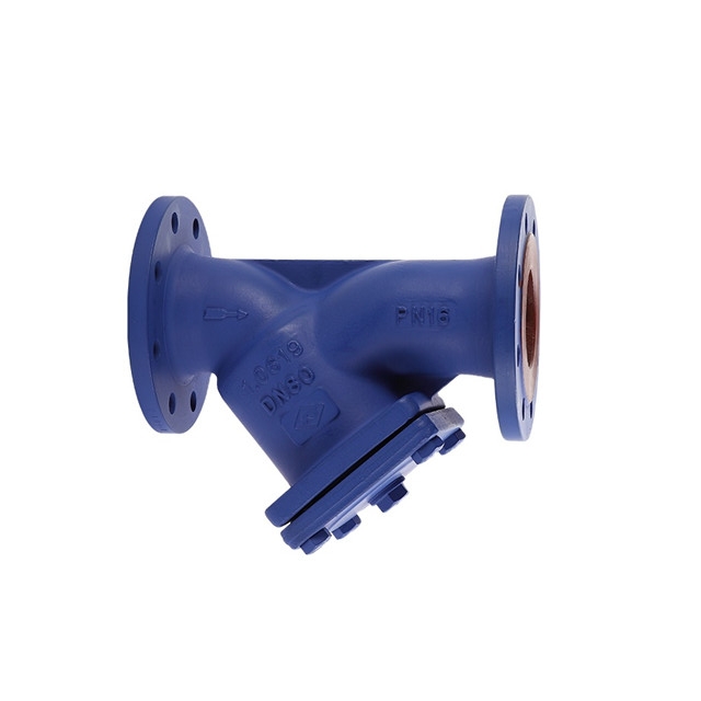 DIN Kiwango cha Kawaida Flange Cast Chuma Y-Strainer
