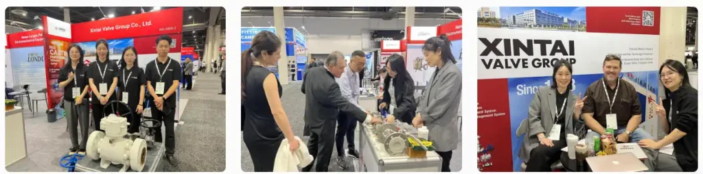 China Industrieventil Hersteller xintai Ventile Ausstellung